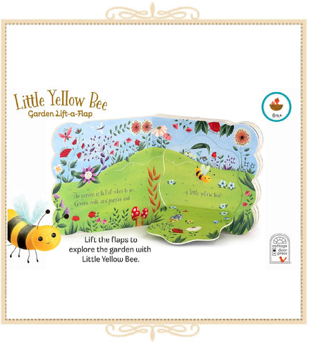 Little Yellow Bee Lift-a-Flap Board Book