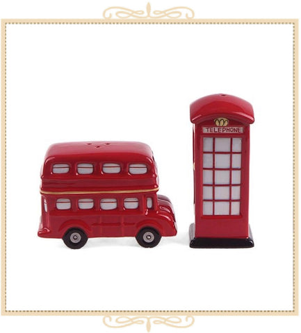 London Salt and Pepper Shakers