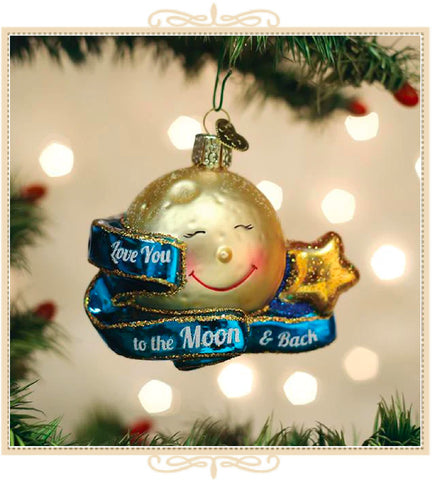 Love You To The Moon & Back Ornament
