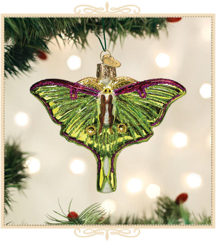 Luna Moth Ornament