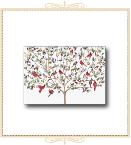 A Merry Tree of Birds Holiday Notes