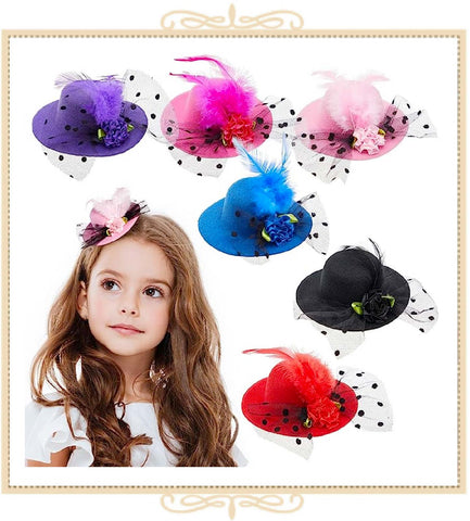 Mini Tea Party Hats - Assorted Colors