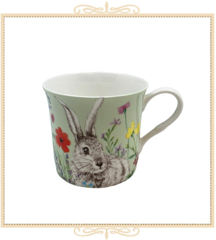 Mint Bunny Bone China Mug