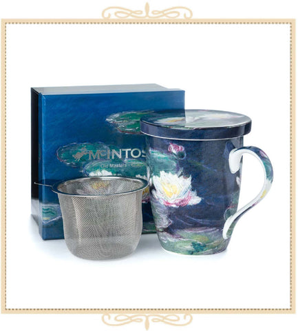 McIntosh Monet Water Lilies - Mug & Infuser Set