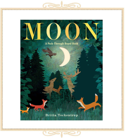 Moon: A Peek Through Board Book