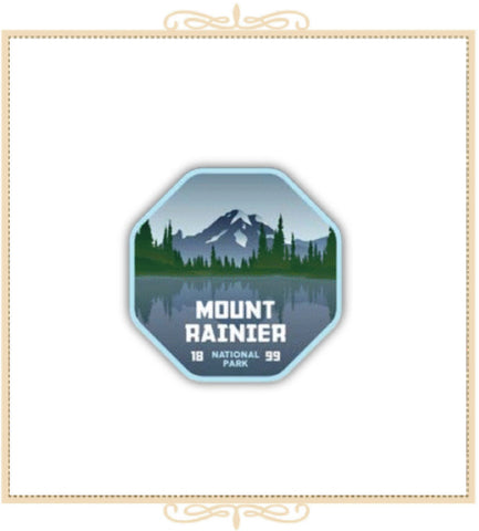Mt. Rainier National Park Sticker