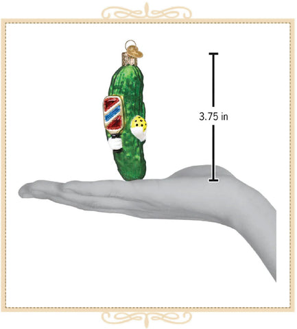 Pickleball Pickle Ornament
