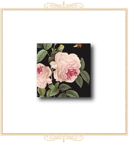 Pink Roses Mini Enclosure Card 2.5" x 3.5" (MI-PRO)