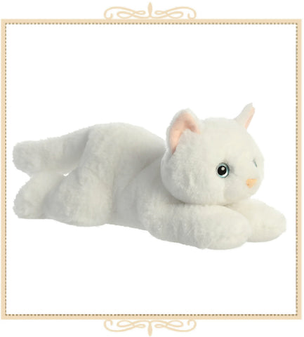 Precious White Kitty 12"