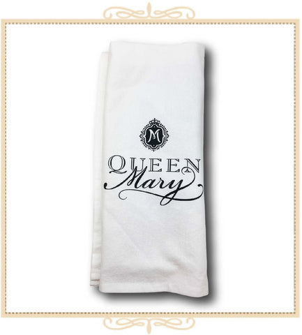 Queen Mary Logo Tea Towel
