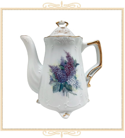 Queen Mary Signature Teapot Lilacs