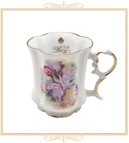 Queen Mary Signature Floral Mug Orchid