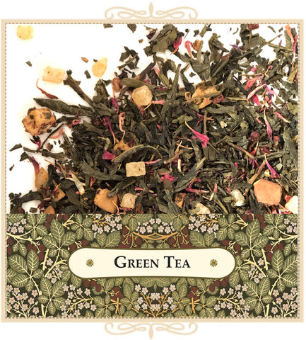 Raspberry Cream Green Tea