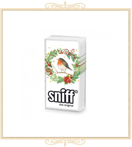 Holiday Robin Sniffs