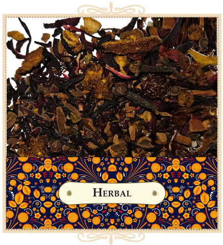 Spiced Blood Orange Herbal Tea