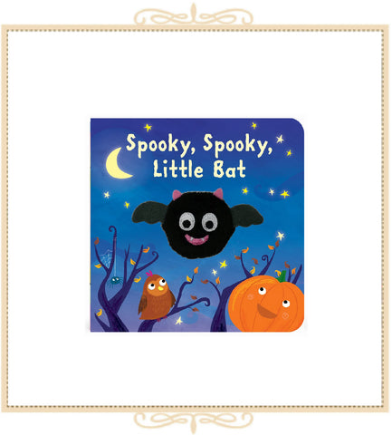 Spooky, Spooky, Little Bat Finger Puppet Halloween Board Book