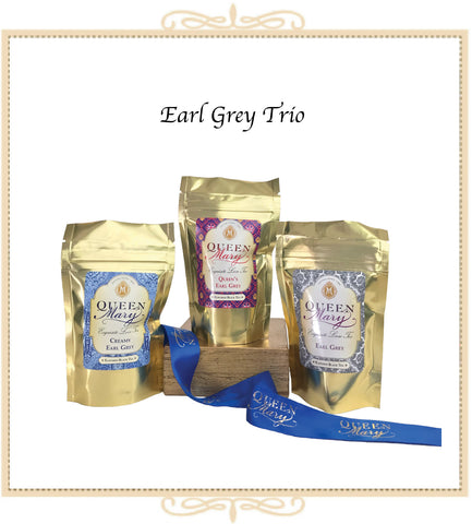 Sample - Earl Grey Tea Trio (Electric Blue Ribbon)