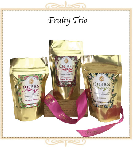 Sample - Fruity Tea Trio (Raspberry Rose Ribbon)