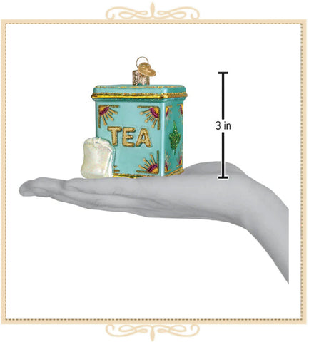 Tea Tin Ornament