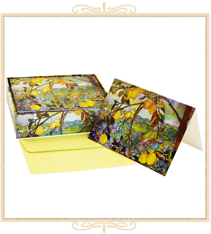 Tiffany Lemon Tree Note Cards
