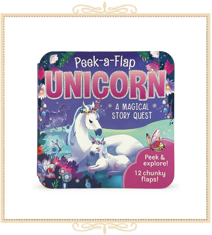 Unicorn (Peek-A-Flap) Board book – Lift the flap