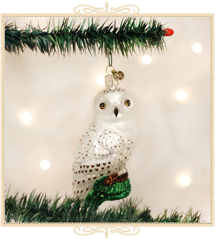 Great White Owl Ornament