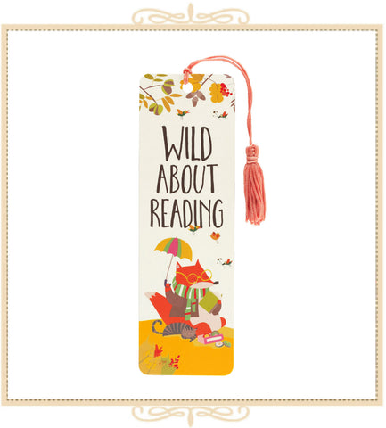 Wild About Reading Children's Beaded Bookmark