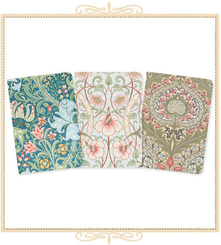 William Morris Midi Notebooks Assorted Designs
