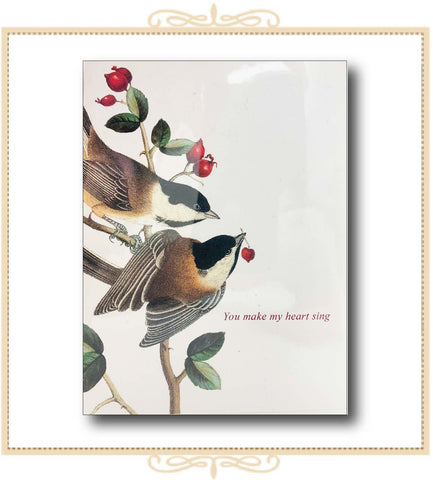 You Make My Heart Sing Greeting Card 4.25" x 5.5" (CA2-YMS)