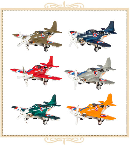 Diecast Airplane - assorted colors
