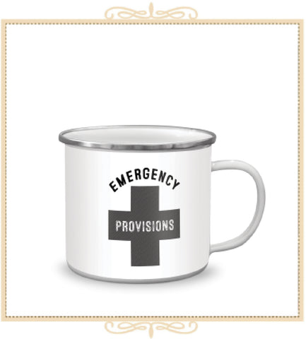 Emergency Provisions Enamel Mug