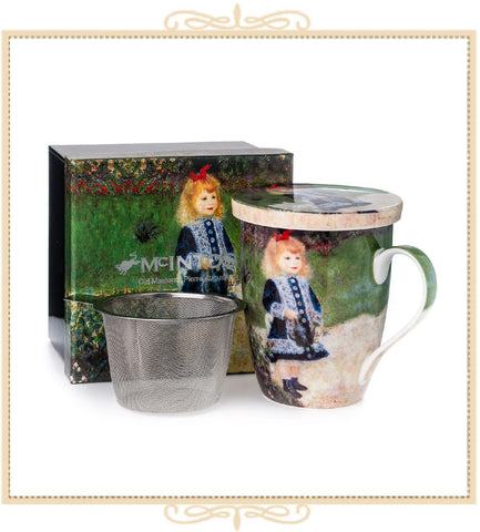 McIntosh Renoir Girl With A Watering Can - Mug & Infuser Set