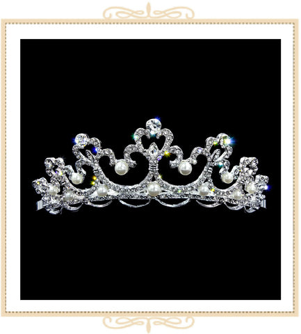 Pave Crystal Tiara (11518)