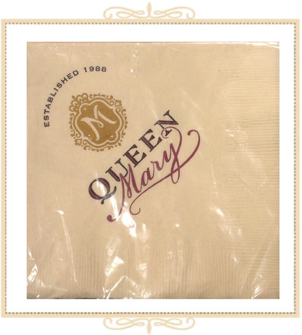 Queen Mary Signature Cocktail Napkin