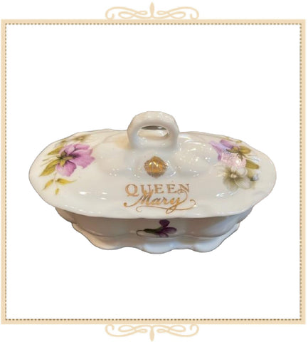 Queen Mary Signature Trinket Box Assorted Floral Designs