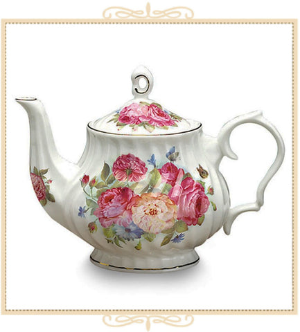Sandra's Rose Teapot