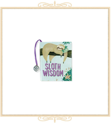 Sloth Wisdom Mini Book