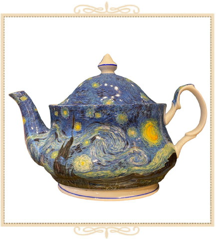McIntosh Van Gogh Starry Nights Teapot