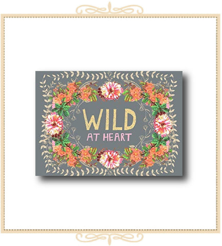 Wild At Heart Greeting Card
